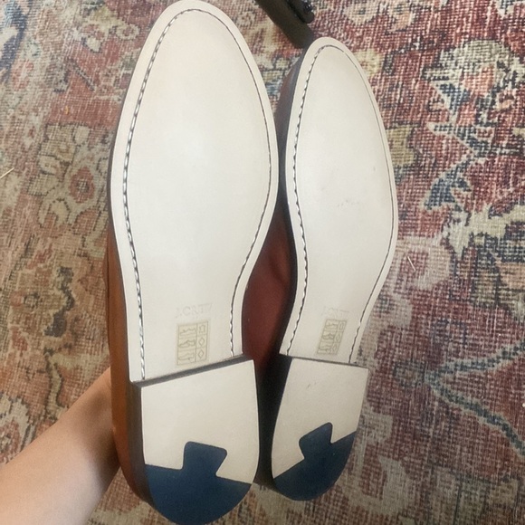 J Crew Factory Leather penny loafers AW268 main image 5